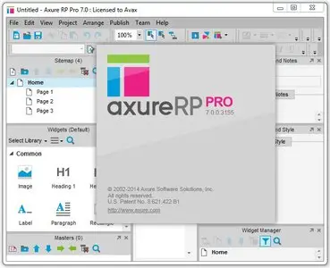Axure RP Pro 7.0.0.3155