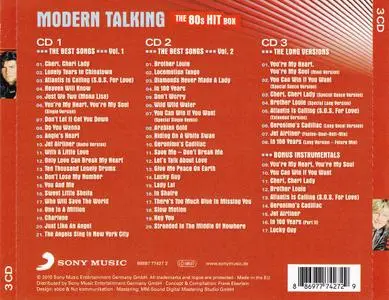 Modern Talking - The 80s Hit Box (2010) [3CD Box Set]