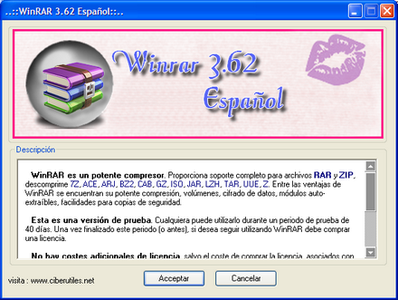 WinRAR 3.62 Español Edicion Corporativa