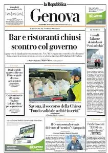 la Repubblica Genova - 4 Novembre 2020