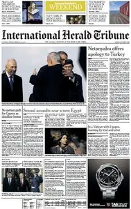 International Herald Tribune from Saturday, 23. March 2013