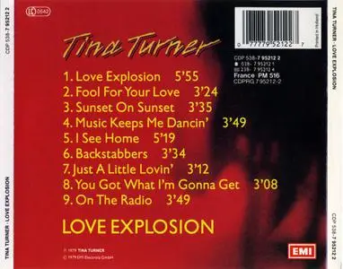 Tina Turner - Love Explosion (1979) [1996, Reissue]