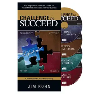 Jim Rohn - The Challenge to Succeed 5 DVDs RIP (VIDEO)
