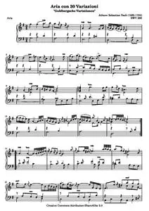 BachJS - Goldberg Variations - Aria