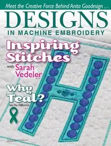 Designs in Machine Embroidery - September/October 2015