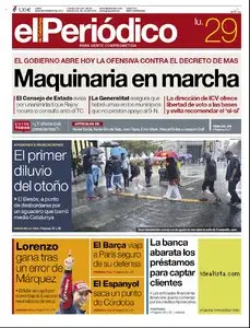 El Periodico de Catalunya  29 de Septiembre del 2014