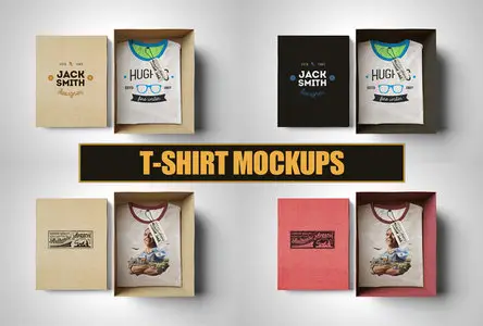 CreativeMarket - T-Shirt Mockup Box Edition