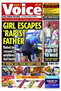 Daily Voice – 15 October 2021