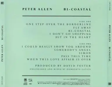 Peter Allen - Bi-Coastal (1980) [2012, Japanese SHM-CD]