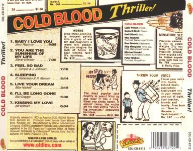 Cold Blood - Thriller! (1973/2021)