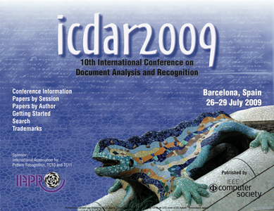 International Conference on Document Analysis and Recognition (ICDAR)