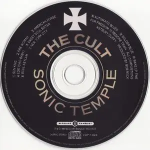 The Cult - Sonic Temple (1989) [VDP-1424, Japan]