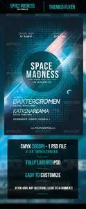Graphicriver - Space Madness Flyer Template 5988292