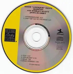 Eddie "Lockjaw" Davis Quintet with Shirley Scott - Jaws In Orbit (1959) {Prestige OJCCD-322-2 rel 1992}
