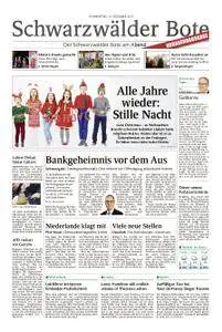 Schwarzwälder Bote Hechingen - 14. Dezember 2017