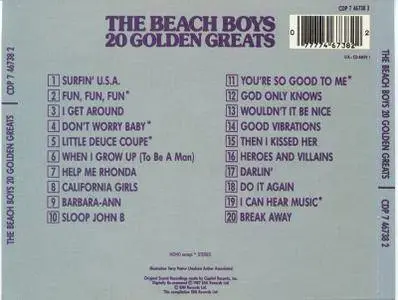 The Beach Boys - 20 Golden Greats (1976) Repost