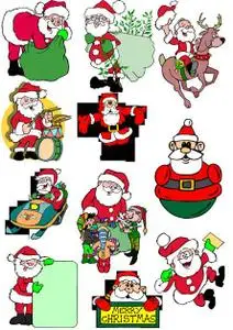 New Year Clipart: Set 9