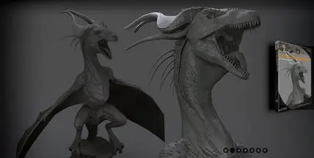 The Gnomon Workshop - Sculpting a Dragon with ZBrush With Maarten Verhoeven
