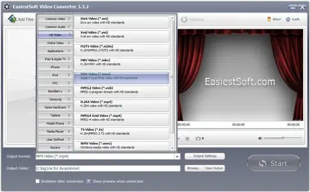 EasiestSoft Video Converter 3.6.0 DC 20.05.2016