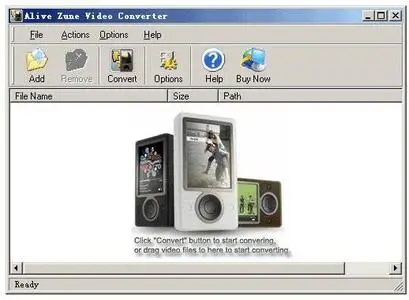 Alive Zune Video Converter ver. 1.2.3.8