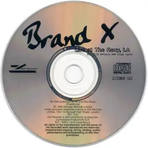 Brand X - Live At The Roxy LA (1995) {Zok}