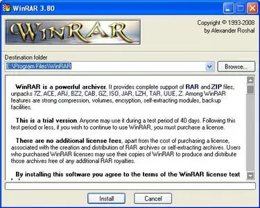 Winrar 3.80 Final Full