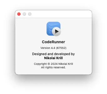 CodeRunner 4.4 macOS