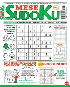 Settimana Sudoku Mese N.66 - Agosto 2024