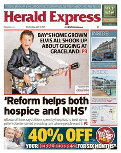 Herald Express Torbay - 9 April 2025