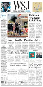 The Wall Street Journal - 13 September 2025