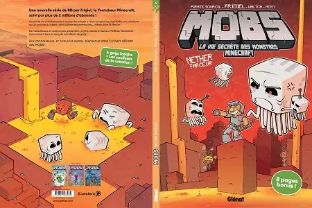 MOBS - La Vie Secrète Des Monstres - Minecraft - Tome 1 (Edition Leclerc)