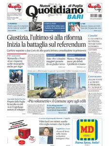 Quotidiano di Puglia Bari - 31 Ottobre 2025