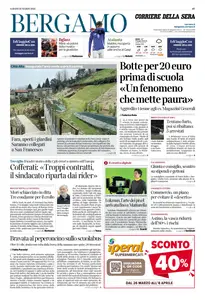 Corriere della Sera Bergamo - 22 Marzo 2025