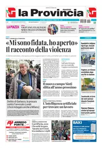 La Provincia Pavese - 9 Ottobre 2025