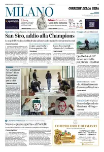 Corriere della Sera Milano - 25 Settembre 2024