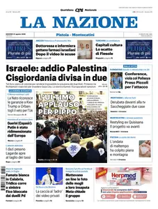 La Nazione Pistoia Montecatini - 21 Agosto 2025