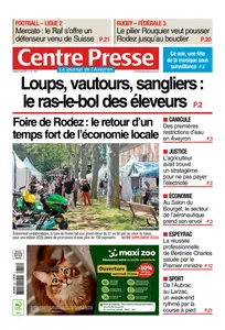 Centre Presse Aveyron - 21 Juin 2025