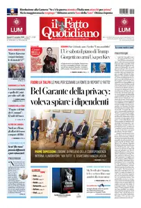 Il Fatto Quotidiano - 21 Novembre 2025