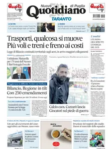 Quotidiano di Puglia Taranto - 18 Dicembre 2024