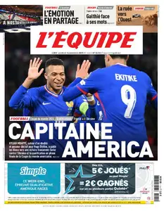 L’equipe du Vendredi 14 Novembre 2025