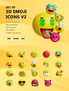 EE - 3D Emoji Icon V2 HSYVFD2