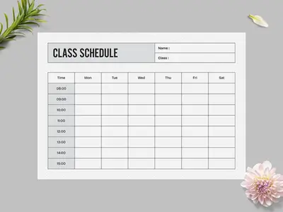 Class Schedule Layout 1649098421