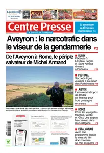Centre Presse Aveyron - 3 Novembre 2025