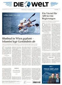 Die Welt - 9 August 2024