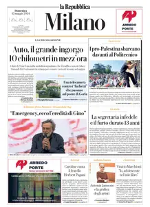 la Repubblica Milano - 12 Maggio 2024