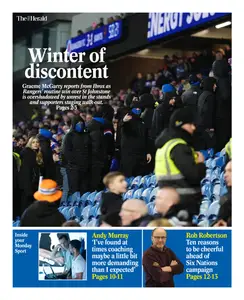 The Herald Sport (Scotland) - 13 January 2025