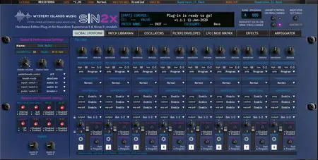 Aura Plugins Novation SN2X Editor v1.1.4 (Win/macOS)