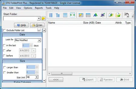 STG FolderPrint Plus 4.0.2.0