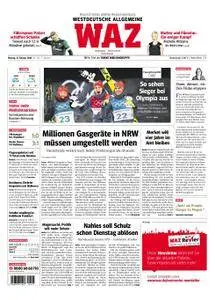 WAZ Westdeutsche Allgemeine Zeitung Essen-Postausgabe - 12. Februar 2018