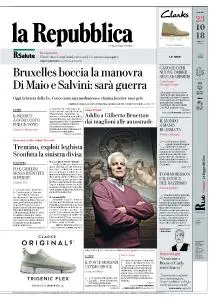 la Repubblica - 23 Ottobre 2018